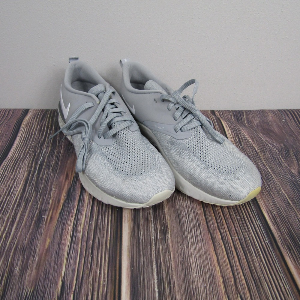 Nike Odyssey React Running Shoes Mens Size 8.5 Gray White Lightweight AH1015-001